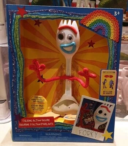 TOY STORY 4 TALKING ACTION FIGURE TALKING ACTION FIGURE FORKY Disneyland - Picture 1 of 3