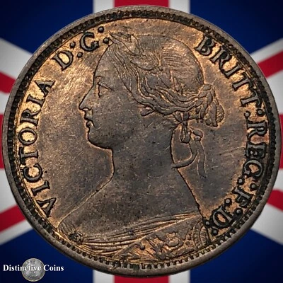 Great Britain 1868 Farthing 1/4d GB3633 - Image 1 of 2