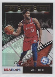 2019-20 Panini NBA Hoops Lights Camera Action Holo Joel Embiid #27
