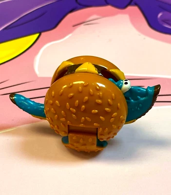 Vintage 1990 McDonalds Changeables Happy Meal Toy Dino Transformer burger - Image 1 of 2
