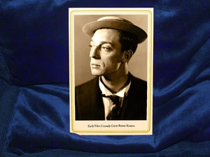 Early Cinema Comedy Great BUSTER KEATON Cabinet Card Photograph - Picture 1 of 2