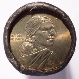 2014-D Native American Sacagawea $25 Roll - Picture 1 of 2
