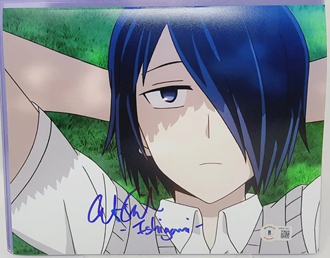 Yu Ishigami signed 8x10 photo Kaguya-sama Austin Tindle Beckett Cover