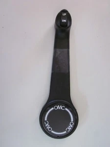 JOHNSON EVINRUDE TRIM TILT SWITCH & COVER PLATE CONTROL BOX HANDLE 390073 336242 - Picture 1 of 6