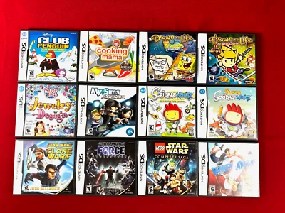 Lote de 12 juegos Nintendo DS CON FUNDAS Y MANUALES Foto 1 de 4