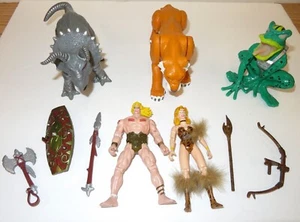 Vintage Marvel ToyBiz X-men Savage Land Figure Lot Ka-Zar Shanna Zabu '97 - Picture 1 of 6