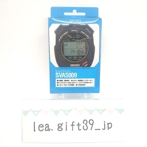 Cronómetro SEIKO SVAS009 Natación Maestro Espesor 22mm 10 ATM Negro Japón Nuevo - Imagen 1 de 6