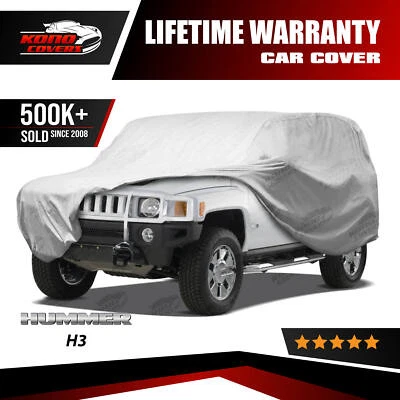 HUMMER H3 SUV CAR COVER Sport Utility Outdoor Water Proof Rain Snow UV Sun Dust - Image 1 of 4