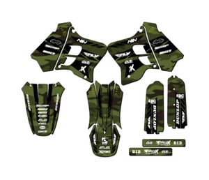 1993-1995 YZ 250 2-STROKE APACHE Green Senge Graphics Kit Compatible with Yamaha - Picture 1 of 10