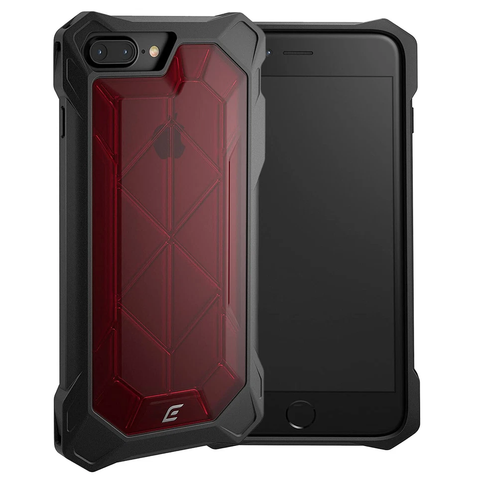 Element Case REV Tough Rugged Rear Cover for Apple iPhone 8 Plus & 7 Plus - Red - Image 1 of 4