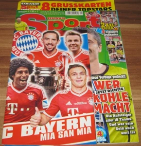 Bravo Sport 2013 Nr.1 komplett DFB+Bayern XXL, Hazard Poster NBA Schröder ua - Bild 1 von 13