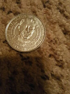 Huey p long crescent city  1971 Mardi Gras Doubloon new orleans vintage - Picture 1 of 2