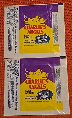 1977 Topps Charlie's Angels 2 Wrappers-Series 3 - Image 1 of 4