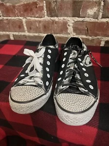 Ecko Women’s 9.5 Studded Low Tops Blinged Out - Picture 1 of 11
