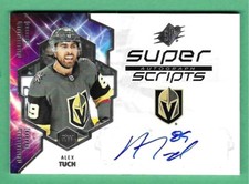 2019-20 Upper Deck SPX ~ Super Scripts Autograph~ Alex Tuch ~ #SS-AT ~