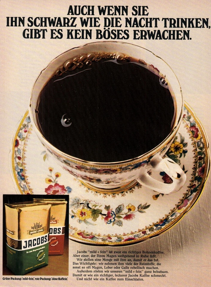 3w21947/ Alte Reklame aus 1971 – JACOBS KAFFEE - Bild 1 von 1