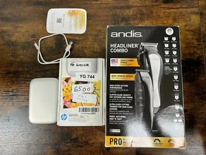 Amazon Wholesale Lot Of  3 Electronics Andis Headliner Combo + 2 HP Sprockets - Picture 1 of 15