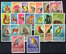 TOGO 1964 MiNr 385-400 ** POSTFRISCH TADELLOS SATZ (G0577