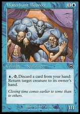 Magic the Gathering MTG Waterfront Bouncer (114) Mercadian Masques   MP