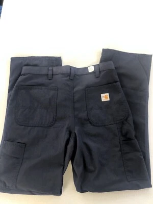 Lot 2 Carhartt FR Featherweight Work Dungarees 38x28 CAT 2 ATPV 10.1 Relaxed Fit - Image 1 of 4