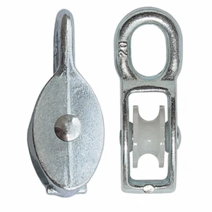 Seilrolle 20 mm Drahtseilblock Umlenkrolle Blockseilrolle Blockrolle - Bild 1 von 2