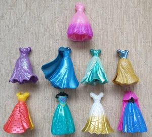 9 DISNEY PRINCESS MAGICLIP MAGIC CLIP DRESSES - Picture 1 of 5