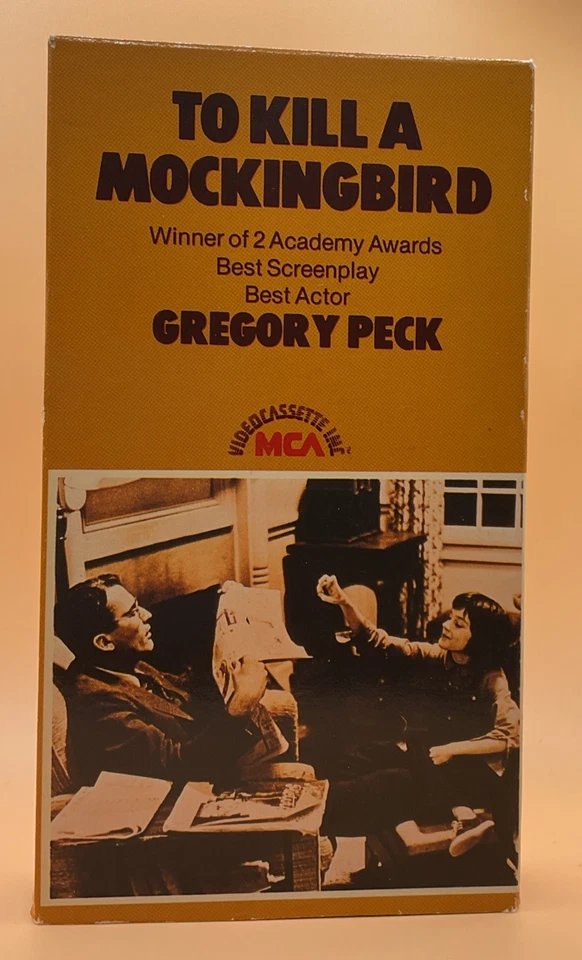 To Kill a Mockingbird VHS 1962, 1980s MCA Tan Gate Gregory Peck *Buy 2 Get 1* - Image 1 of 3