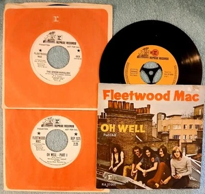 1970 Fleetwood Mac Two PROMOS Plus One More - Oh Well - 0925 Rock 45 rpm 7" NM- - Picture 1 of 6