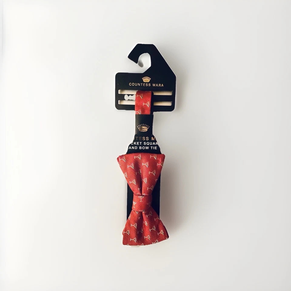 NOVA GRAVATA BORBOLETA MASCULINA MARTINI COUNTESS MARA - Imagem 1 de 1