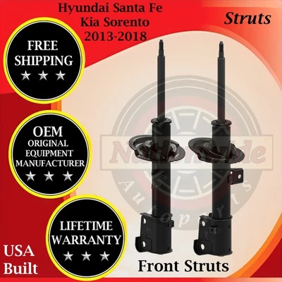 Puntales delanteros Monroe genuinos OEM para Kia Sorento Hyundai Santa Fe 2013-2018 Foto 1 de 4