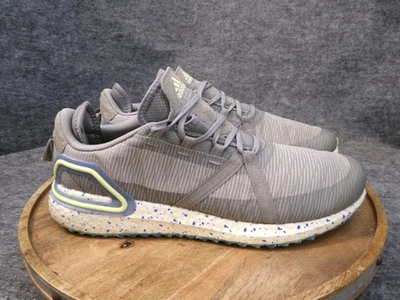 Adidas Solarthon Boost Spikeless Golf Turf Shoes Grey Green FZ1025 Mens Size 13 - Image 1 of 4