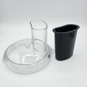 KitchenAid KFP720 Food Processor Work Bowl Lid and Pusher Black Replacement - Picture 1 of 3