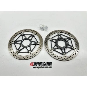 COPPIA DISCHI FRENO RUOTA ANTERIORE DUCATI MONSTER 1200 S 2014-2016 - Foto 1 di 3