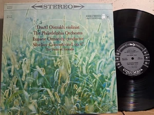 COLUMBIA MS 6157 Oistrakh Sibelius CTO Swan ORMANDY 6 EYE 1960 VG++ TO NM - Picture 1 of 2