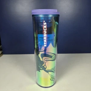 Starbucks Acryl Mermaid Insulated Iridescent Tumbler 16oz (Blue/Purple) - Bild 1 von 10