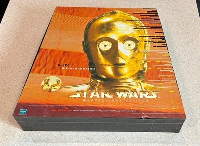 Star Wars Masterpiece Edition C-3Po (Kenner 1998) -- Figura de acción con libro Foto 1 de 3