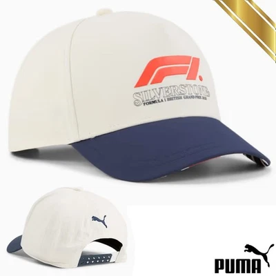 Бейсбольная кепка F1® Silverstone Motorsport белая - оригинальная PUMA - Изображение 1 из 4