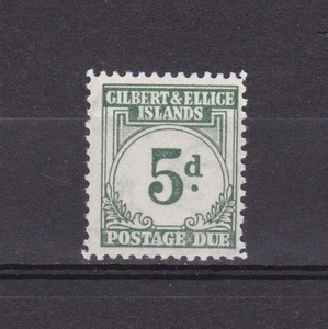 GILBERT & ELLICE 1940, SG# D5, Postage Due, MNH - Picture 1 of 2