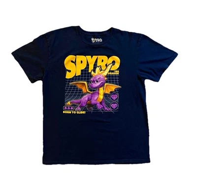 Футболка большая Spyro The Dragon Born To Glide 2024 графика - Изображение 1 из 4