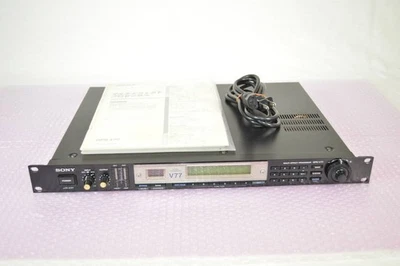 SONY DPS-V77 Multi-Effect Processor w/ Manual Tested Japan Works FedEx GS03 - Image 1 of 4