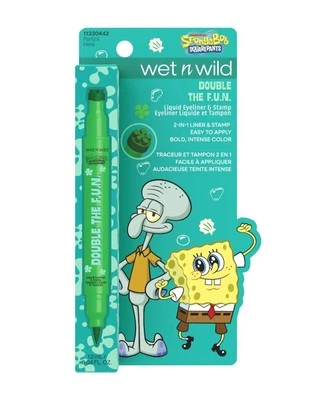 Wet N Wild: Spongebob "Double The Fun" Liquid Eyeliner And Stamp- Party's Here - Image 1 of 4