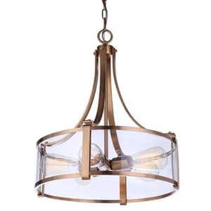 Craftmade 55395 Elliot 5 Light 17"W Pendant - Brass - Picture 1 of 4