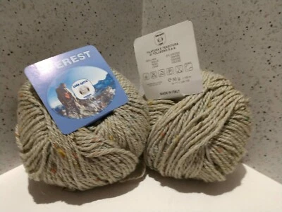 Lana Gatto "Everest" Lot of 2(50g Balls) Color#6960 -Made in Italy- - Image 1 of 4