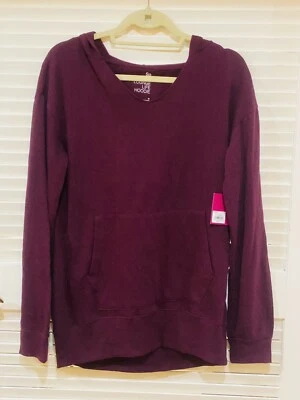 Sudadera con Capucha Pullover Polar Púrpura Marca SO Para Mujer’s M Nueva Foto 1 de 4