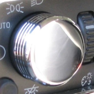 Perno de control de luz de cabezal de aluminio cromado billete Hummer H2 - Imagen 1 de 1