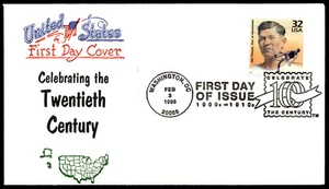1998 Jim Thorpe FDC Celebrate the Twentieth Century US Artopages Cachet - Picture 1 of 2
