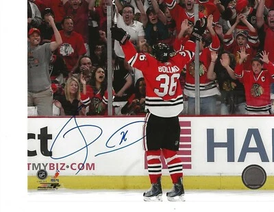 Chicago Blackhawks 8x10 Photo SIGNED DAVE BOLLAND PHOTOFILE AUTOGRAPHED - Image 1 of 2
