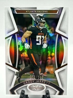 2023 Panini Certified #7 Grady Jarrett Mirror Atlanta Falcons /349 - Image 1 of 2