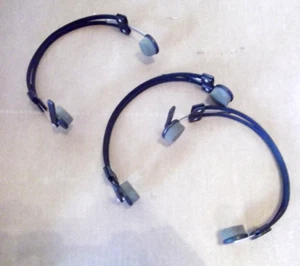 Aviation Headset Plantronics MS50/T55-2 With Bag - Lot 3 - Picture 1 of 4