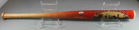 Busch Stadium 3 St. Louis Cardinals Mini Baseball Bat #2 Cover